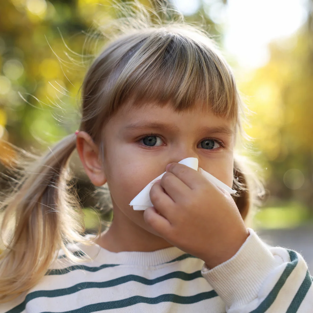 Infections chez l&rsquo;enfant en automne : causes et homéopathie